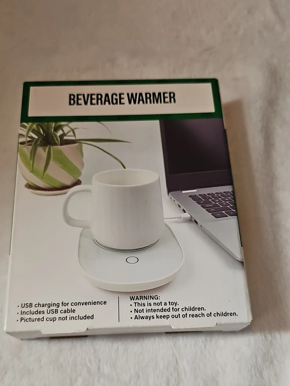 Beverage Warmer USB Mug Warmer - White